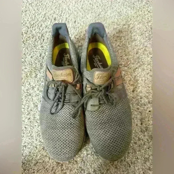 Florsheim N6316 Mens Grey Adventure Safety Toe Casual Work Shoes Size 9.5 - Picture 2 of 7